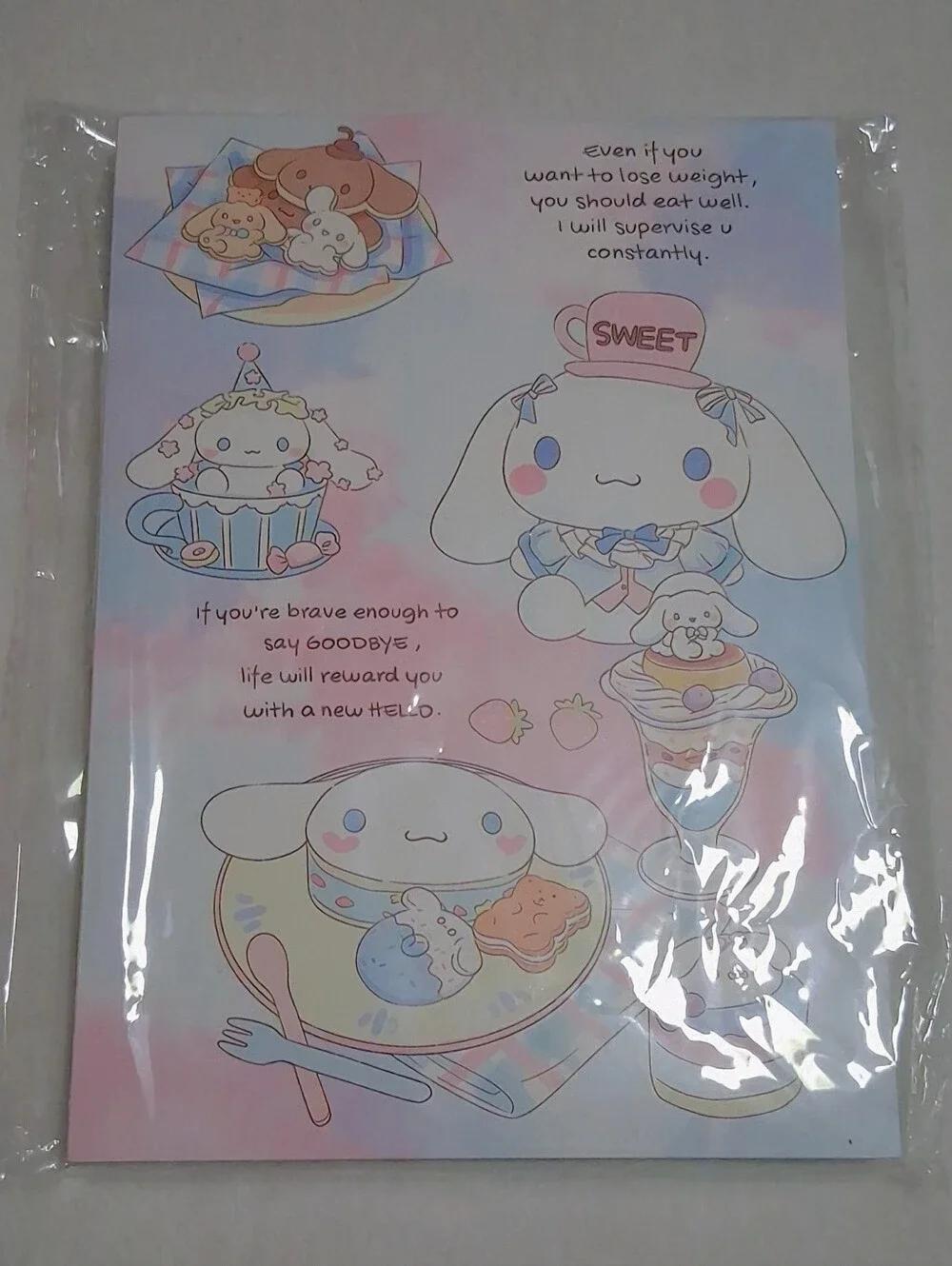 Cinnamoroll (A5 Size) Tear Out Note Pad